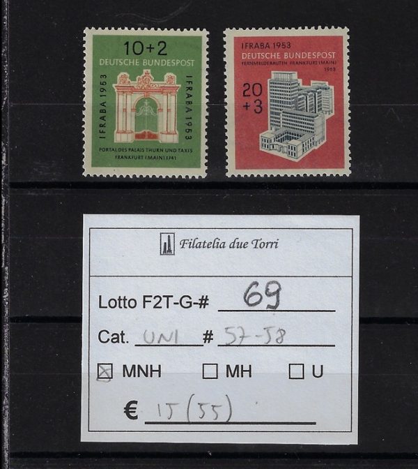 1953 IFRABA Unif 57/59