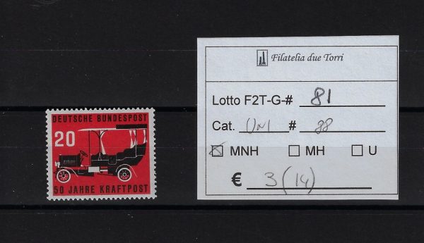 1955 Servizio auto postale Unif 87
