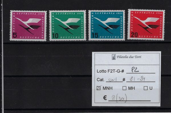1955 Lufthansa Unif 81/84