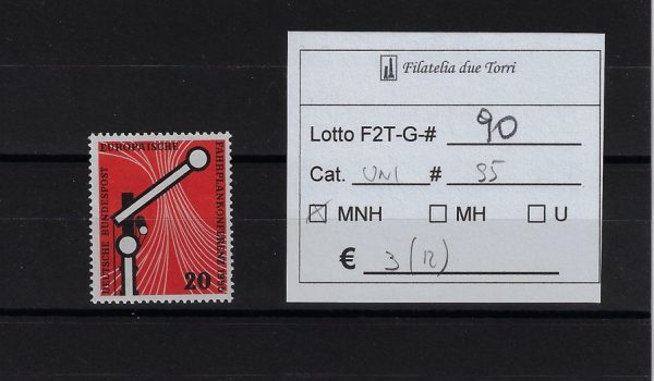 1955 Orari ferroviari Unif 95