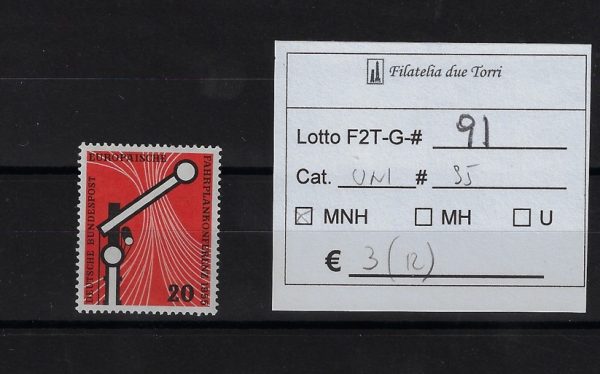 1955 Orari ferroviari Unif 95