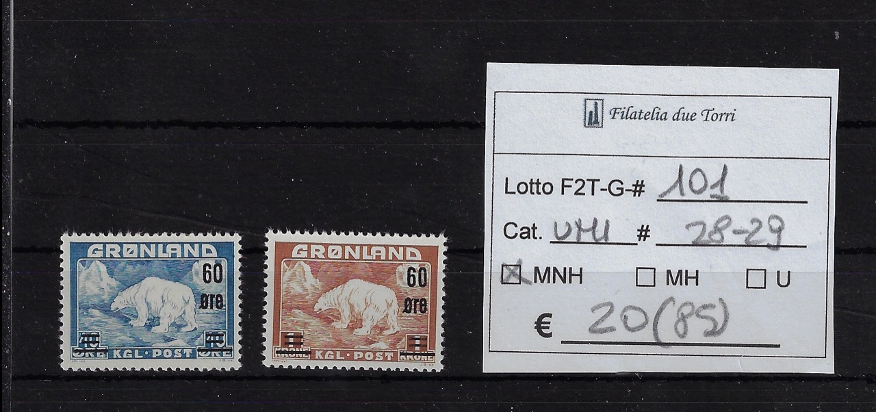 1956 Soprastampati Unif 28/29