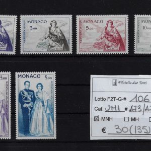 1960 - 1961 Soggetti vari Unif A73/A78