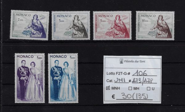 1960 - 1961 Soggetti vari Unif A73/A78