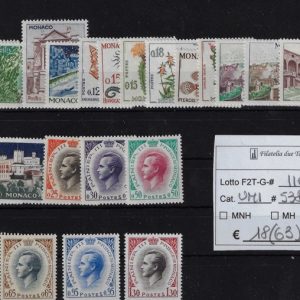 1960 - 1965 Soggetti diversi Unif 538/550G