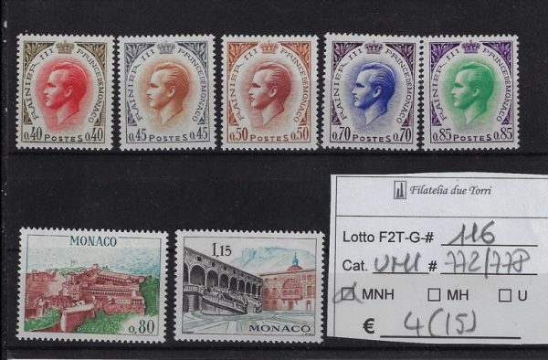 1969 Soggetti diversi Unif 772/778