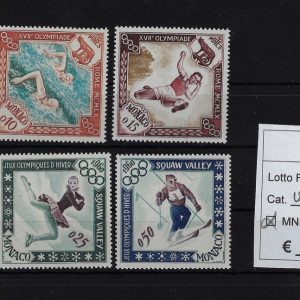 1960 Giochi olimpici Unif 532/537