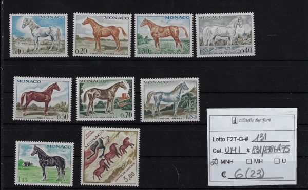 1970 Cavalli Unif 831/838 + A95