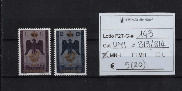 1956 150° Sovranità Unif 313/314
