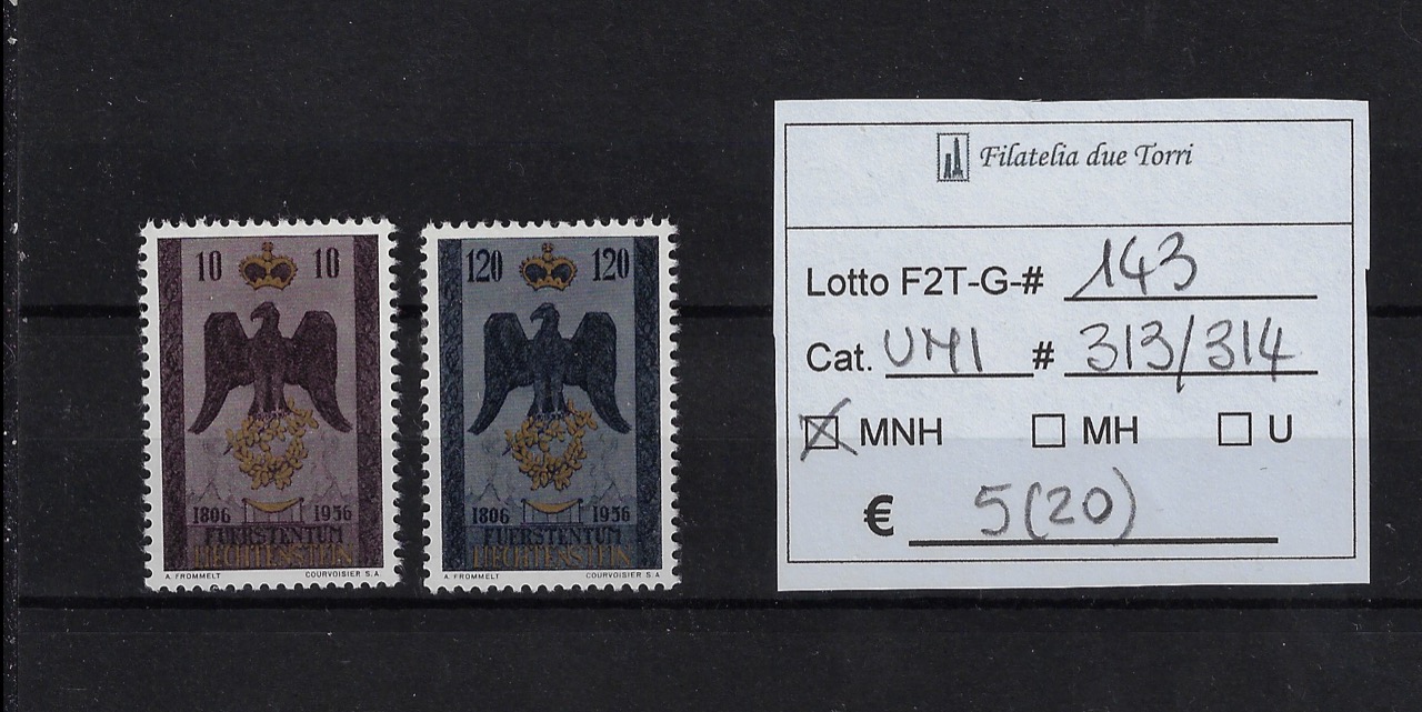 1956 150° Sovranità Unif 313/314