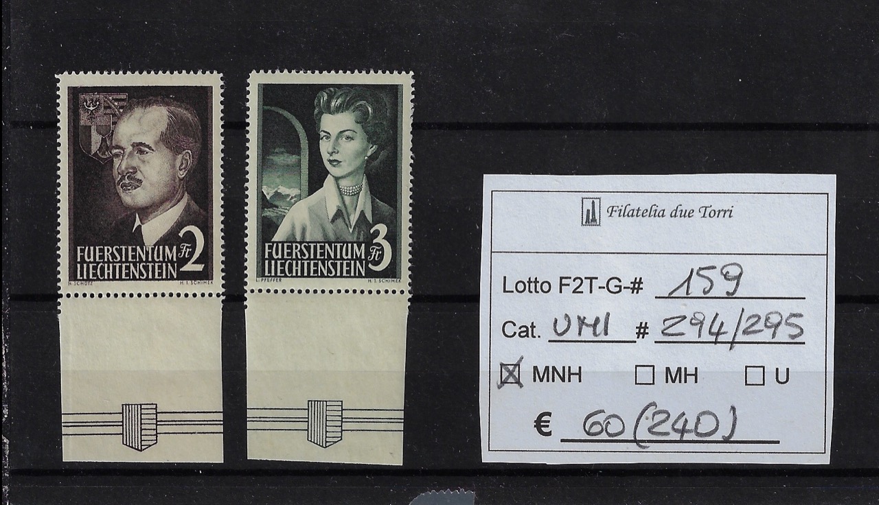 1955 Effigi dei Principi Unif 294/295