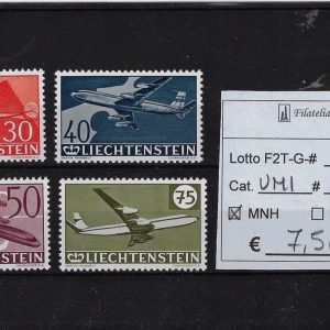 1960 Posta aerea Unif A34/A37