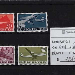 1960 Posta aerea Unif A34/A37