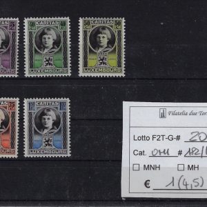 1926 Caritas Unif 182/186