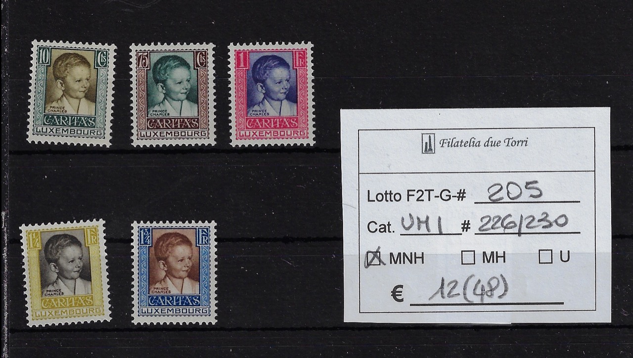1930 Caritas Unif 226/230