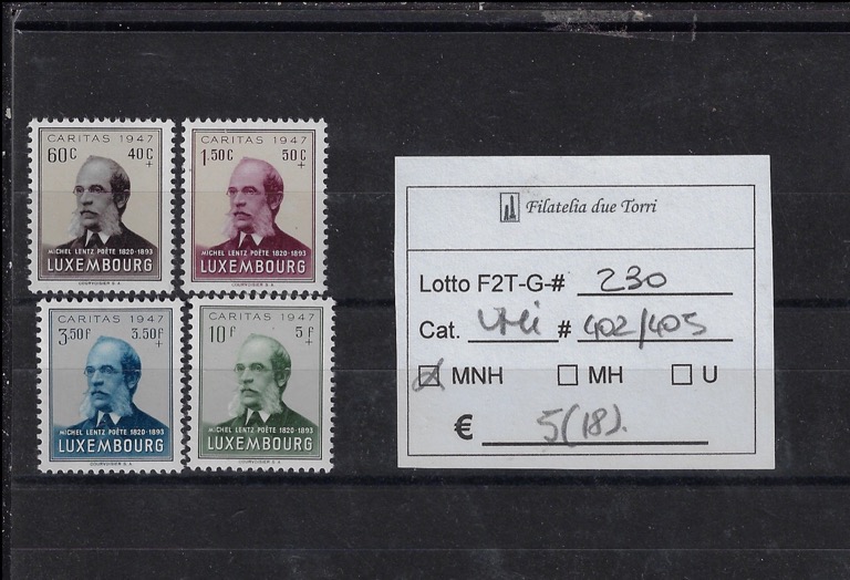 1947 Caritas Unif 402/405