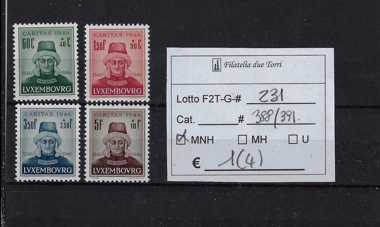 1946 Caritas Unif 388/391