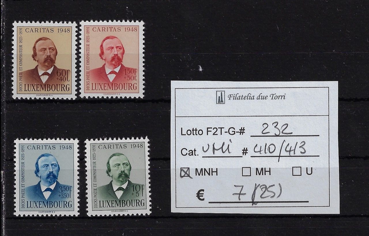 1948 Caritas Unif 410/413