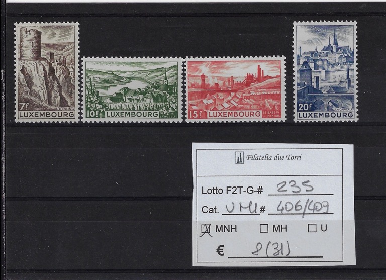1948 Paesaggi Unif 406/409