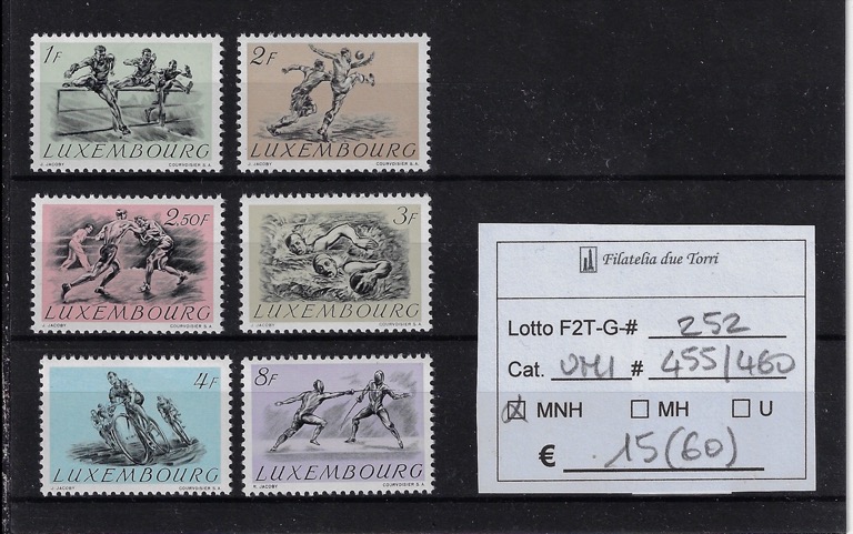 1952 Olimpiadi Unif 455/460