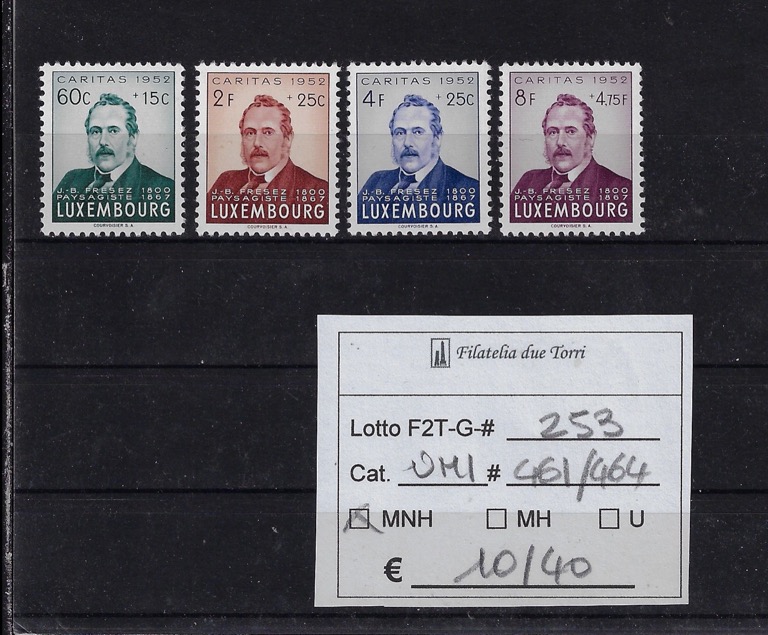 1952 Caritas Unif 461/464