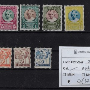 1925 - 1928 Soggetti diversi selezione Unif numeri vari