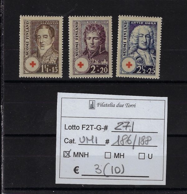 1929 Turku Unif 136/138