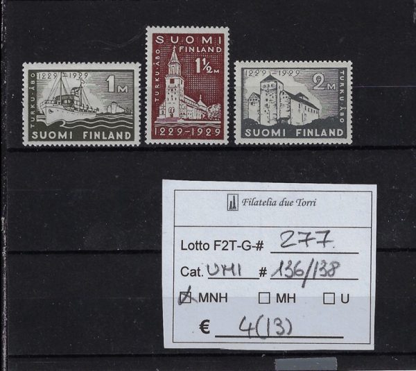 1936 Pro Croce Rossa Unif 186/188