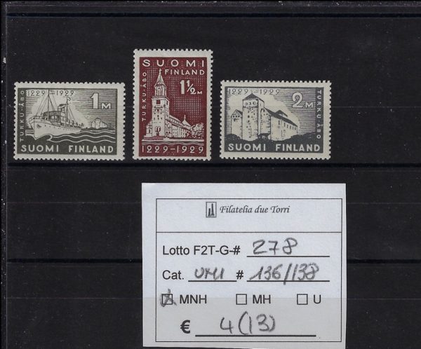 1936 Pro Croce Rossa Unif 186/188