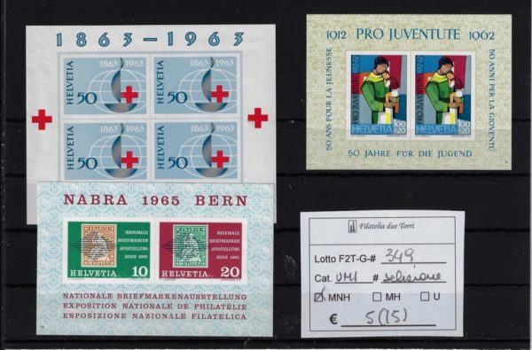 1962 - 1963 Soggetti vari selezione Unif BF18/BF20