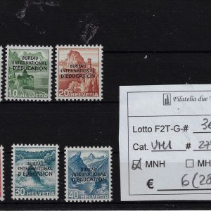 1948 Agenzie UN selezione Unif 279/281
