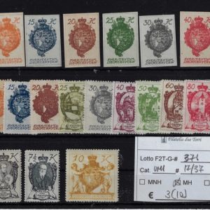1920 Stemma e vedute Unif 17/39