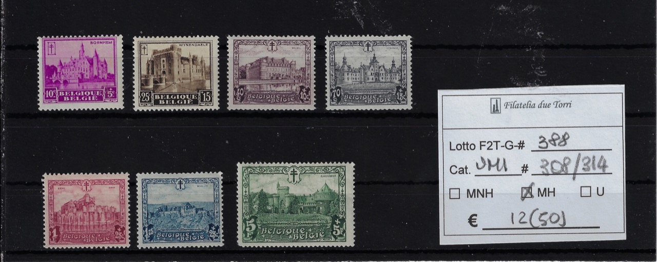 1930 Pro Opere antitubercolari Unif308/314