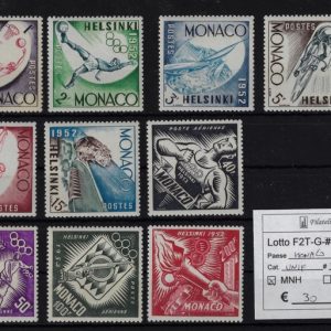 1953 Olimpiadi Unif 386/391 + A51/A54