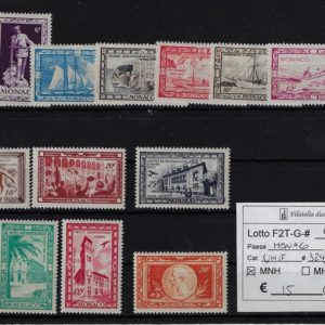 1949 Vedute Unif 324/327 + A36/A41