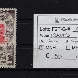 1955 Rallie Montecarlo Unif 420