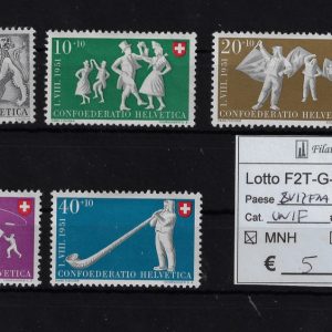 1957 Pro opere sociali Unif 507/511
