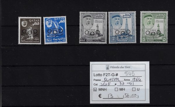 1964 Olimpiadi Scott 37/41