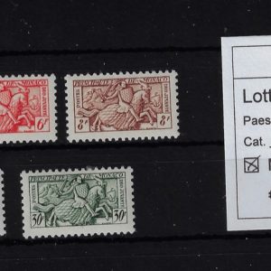 1949 Pro Joventute Unif 415/419
