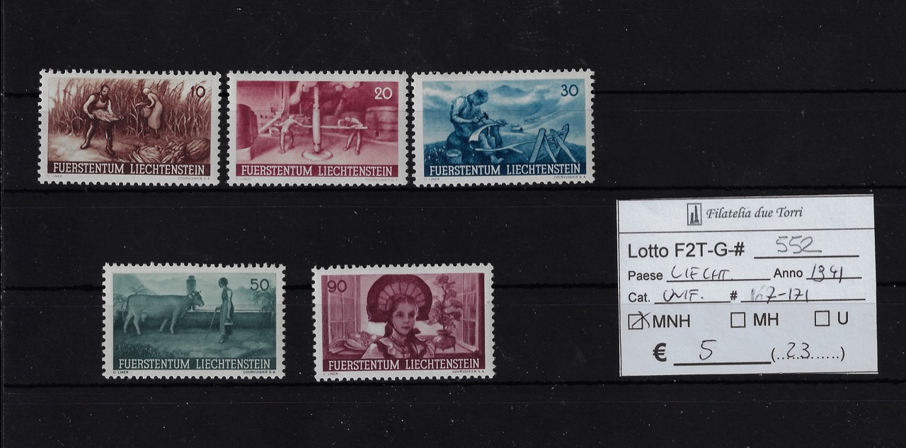 1941 Agricoltura Unif 167/171