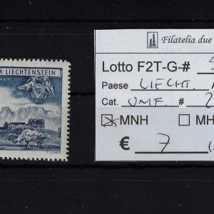 1952 Francobollo sovrastampato nuovo valore Unif 271