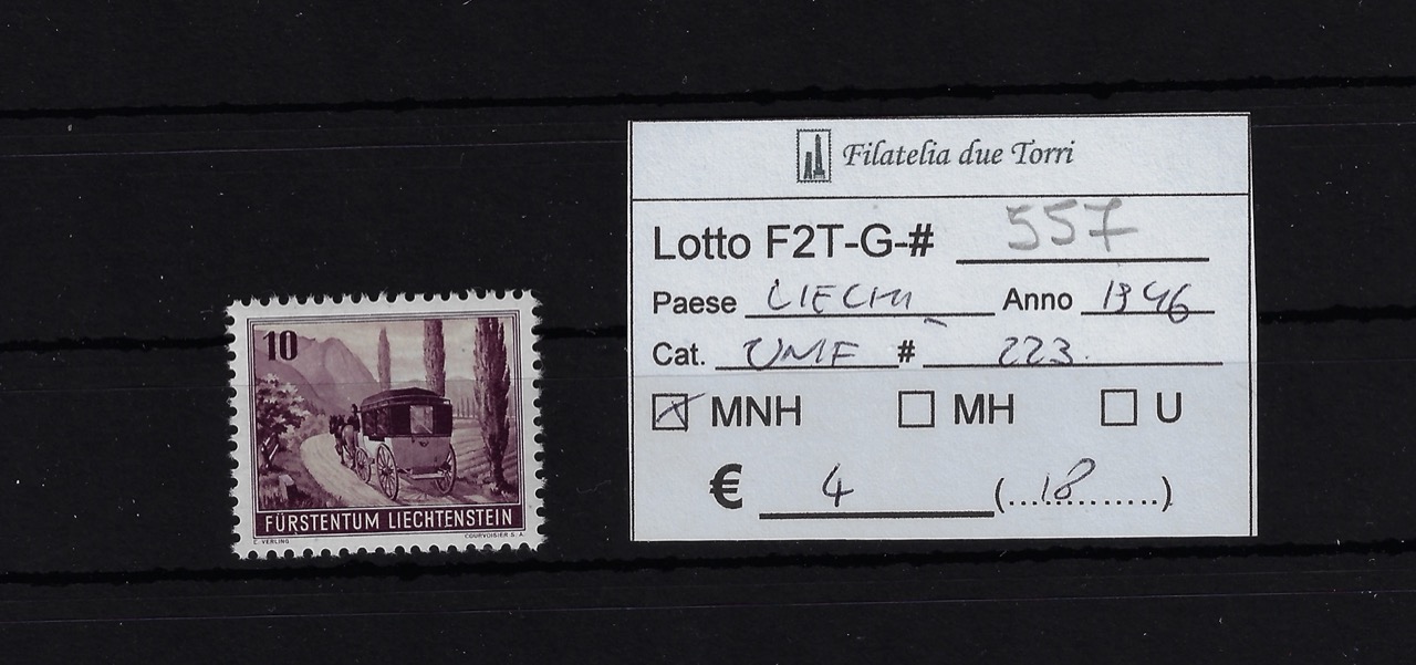 1946 Diligenza postale Unif 223