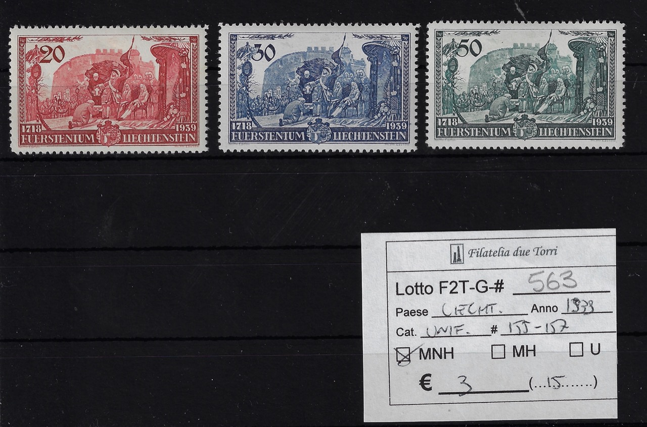 1939 Allegorie Unif 155/157