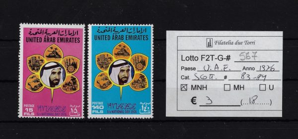 1976 Giornata nazionale Yvert & Tellier 83/84