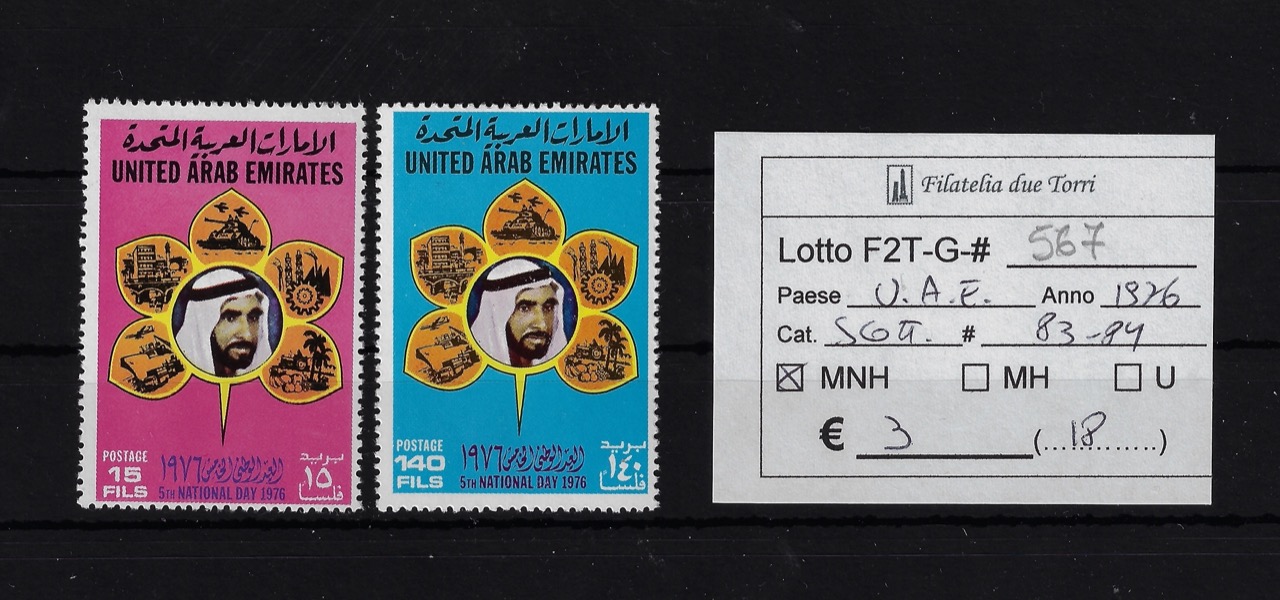 1976 Giornata nazionale Yvert & Tellier 83/84