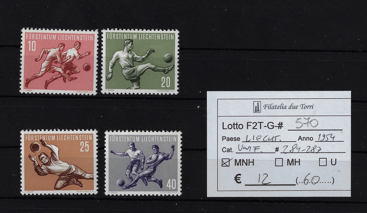 1954 Calcio Unif 284/287