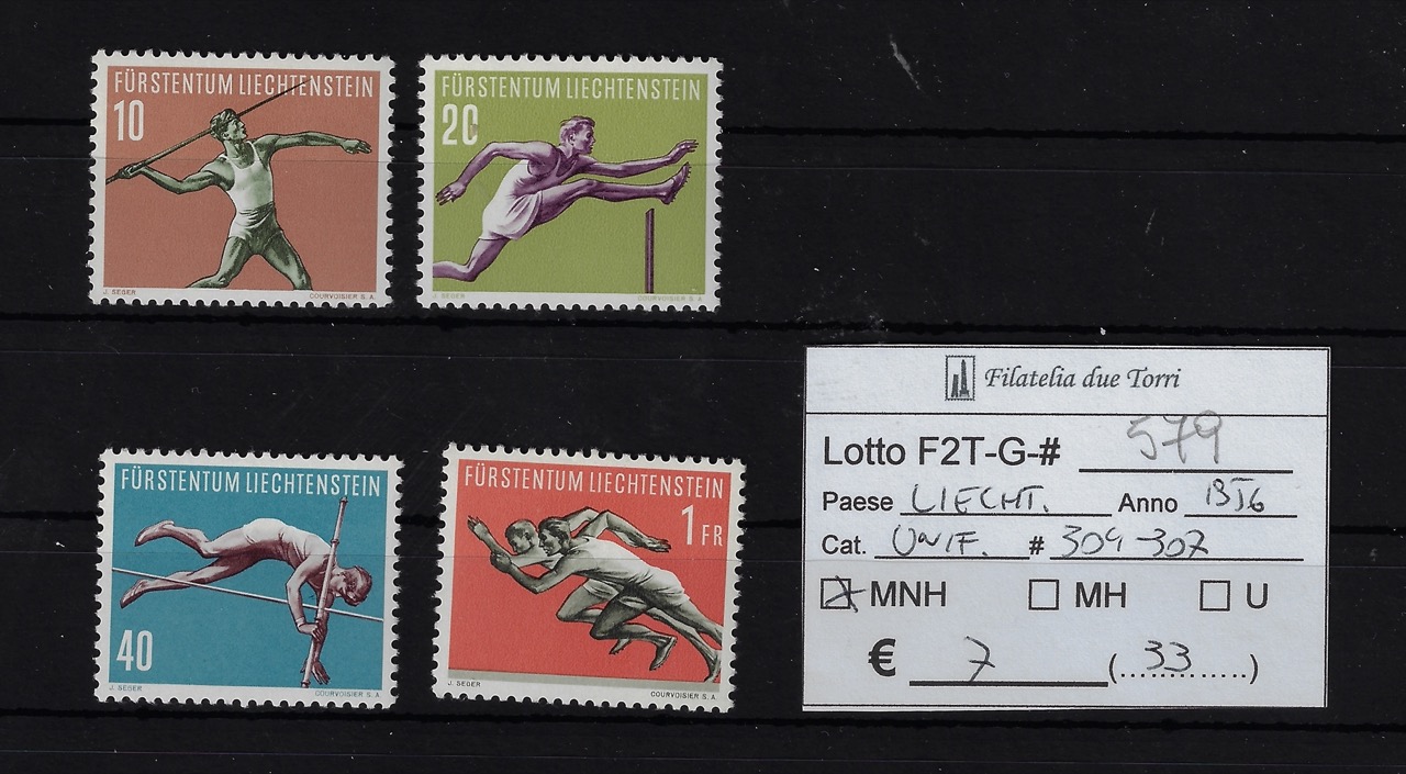 1956 Atletica Unif 304/307
