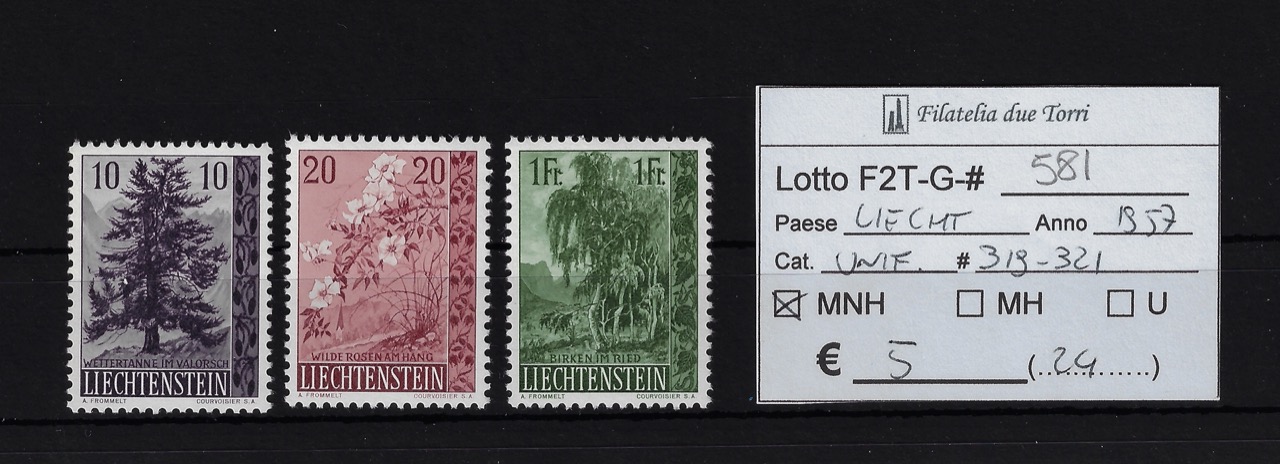 1957 Flora Unif 319/321