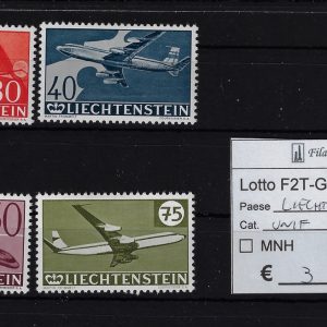 1960 Posta aerea Unif A34/A37