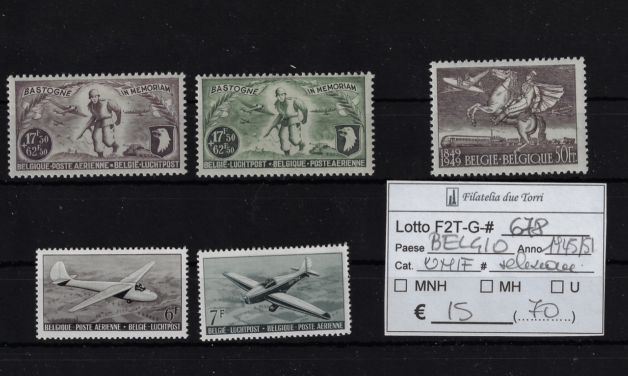 1945/51 Francobolli misti Unif selezione